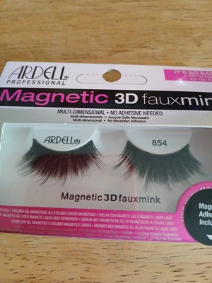 Ardell Lashes False Eyelashes Magnetic 3D Faux Mink 854 Strip Fake Lash Eyes