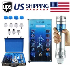 Focused Touch Screen Shockwave Therapy Machine 7 Heads ED Treatment Pain Relief