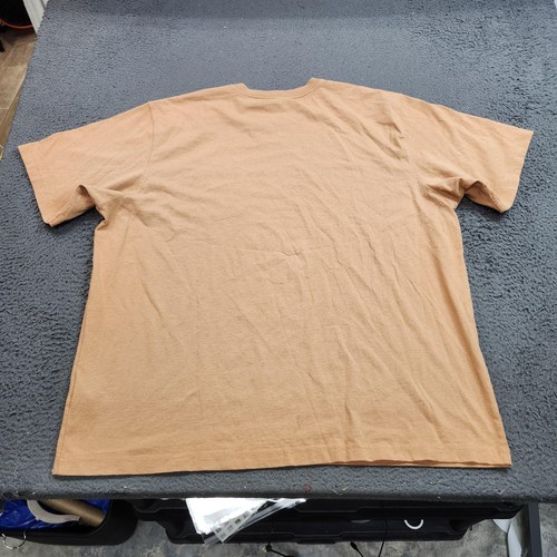Carhartt Hemd Herren 2XL Braun Loose Fit Pocket Tee Tagless Workwear Rundhals - Bild 6 von 7