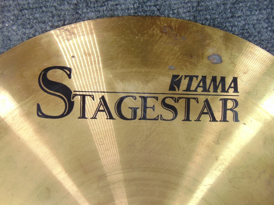 Juego de batería de latón de 14 pulgadas Tama Stagestar Crash Cymbal repuesto Foto 2 de 4