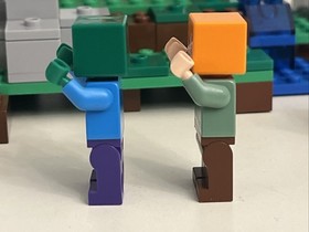 Lego (21123) Minecraft - The Iron Golem Alex Zombie