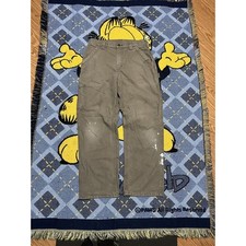 Vintage Y2K Paint Splatter Carhartt Carpenter Pants Loose