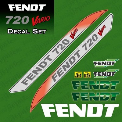 Aftermarket Ersatzaufkleber Set passend für Fendt 720 Vario (2015)