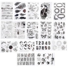 Stempel Mehrzweck Präziser Eindruck Silikon Transparent A-P-Modelle Optional