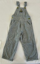 Vintage 90 s Osh Kosh B gosh Pinstriped Overalls 4t Vestbak 80's 90's