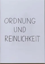 Ordnung und Reinlichkeit Paperback Book