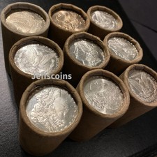AU+ Morgan Silver Dollar From Bag Roll Estate Bullion Hoard Sale