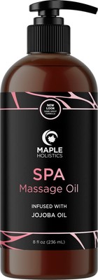 Calming Massage Oil for Therapy - Home Spa Full 8 Fl Oz (Pack of 1) 