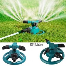 Sprinklers for Yard, Water Sprinkler Lawn, 360 Degree Rotating Lawn Green