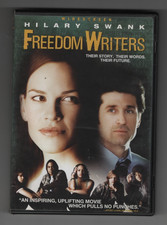 Freedom Writers DVD, 2007 Hilary Swank. Patrick Dempsey. Based on Book