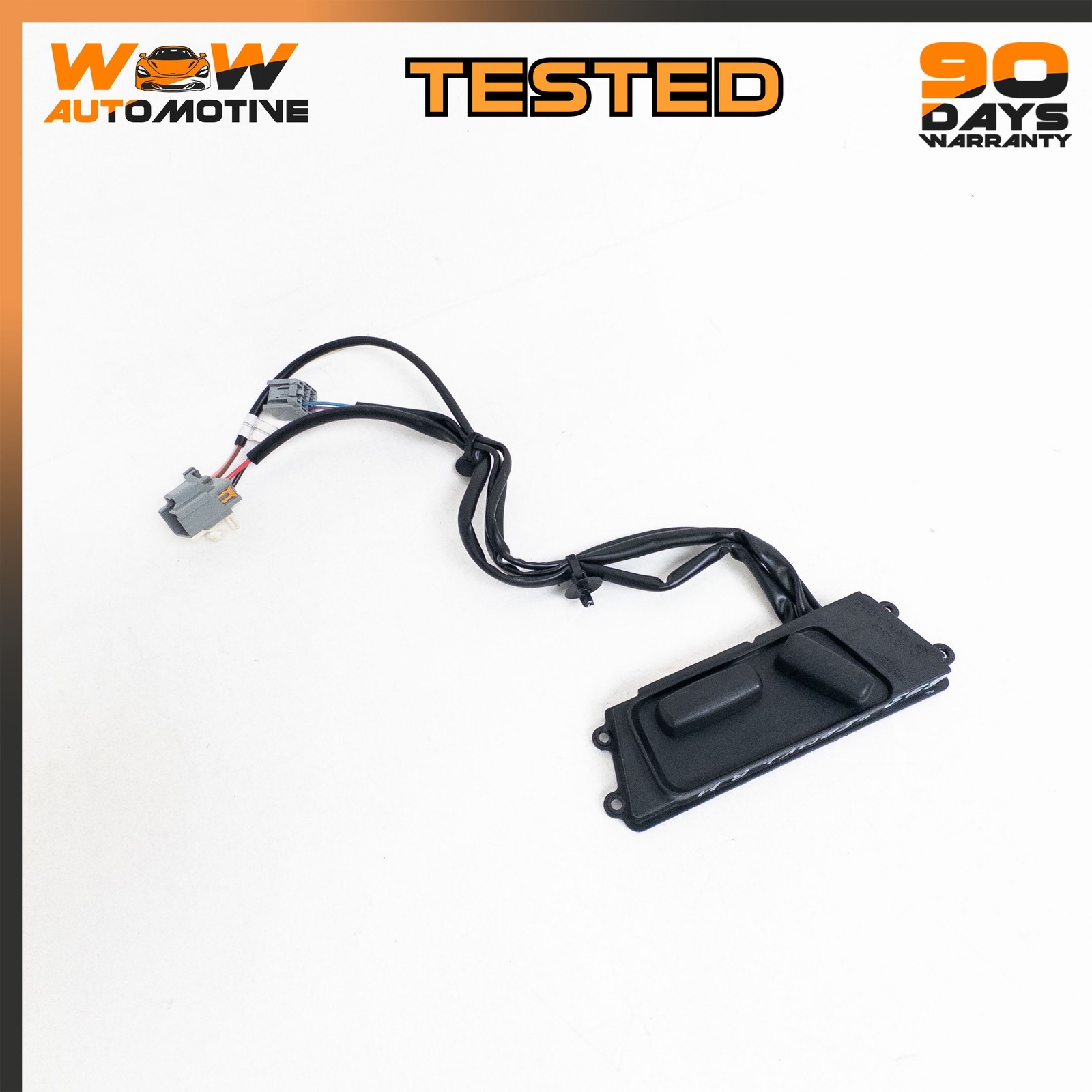 06-16 ASTON MARTIN V8 VANTAGE RIGHT SEAT ADJUST MEMORY CONTROL SWITCH BLACK OEM