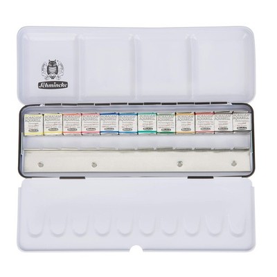 Schmincke - HORADAM AQUARELL Bestseller color box with 12 Office Product