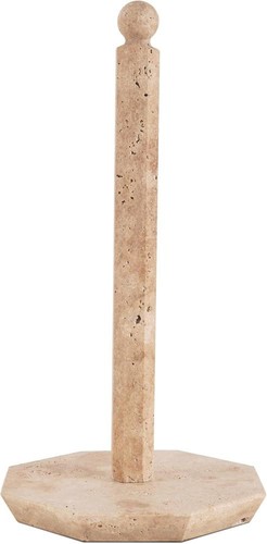 Paper Towel Holder 12.5" Inches Travertine Handmade Paper Towel Holder ...