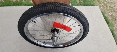 Schwinn 20'' Rear Wheel Stingray Fairlady S7 Rim Bendix Hub Gripper Slik Tire
