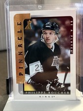 1996-97 Pinnacle Be a Player #74 Philippe Boucher Autographs