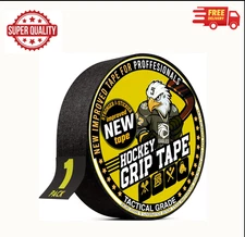 Hockey Tape Multipurpose Cloth Tape Roll for Lacrosse Baseball & Softball Bats,