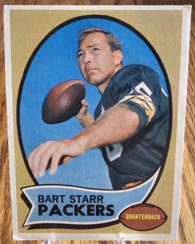 Bart Starr #30 1970 Topps card