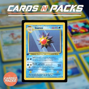 Carte Pokemon Staross 64/102 Set de Base Edition 1 NM-Mint