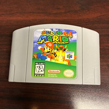 Nintendo Super Mario 64 - Nintendo 64 N64 Cartridge NTSC-U/C, K-A 