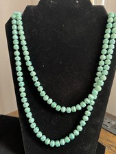 Turquoise Color Beaded Necklace