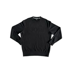 Hugo Boss BOSS Black Embossed Logo Jumper Men’s Size L – Designer Sweatshirt