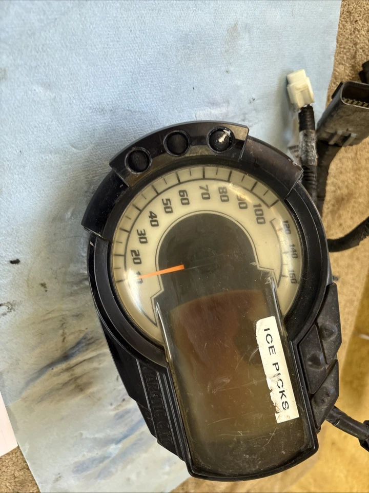 2012 arctic cat M 1100 speedometer gauge Dash Panel 370 - Image 2 of 4