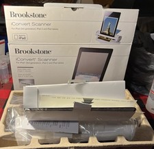 Brookstone iConvert Scanner for Apple Ipad 3rd Gen, Ipad 2 Tablets 771237