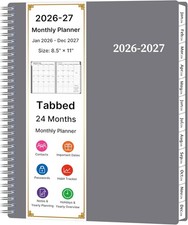 2026 Planner-2 Year Monthly Planner 2026-2027, JAN.2026 - DEC.2027, 8.5" X 11",