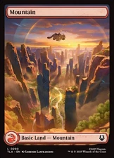 MTG Avatar FULL ART APPA LAND L Mountain #0290