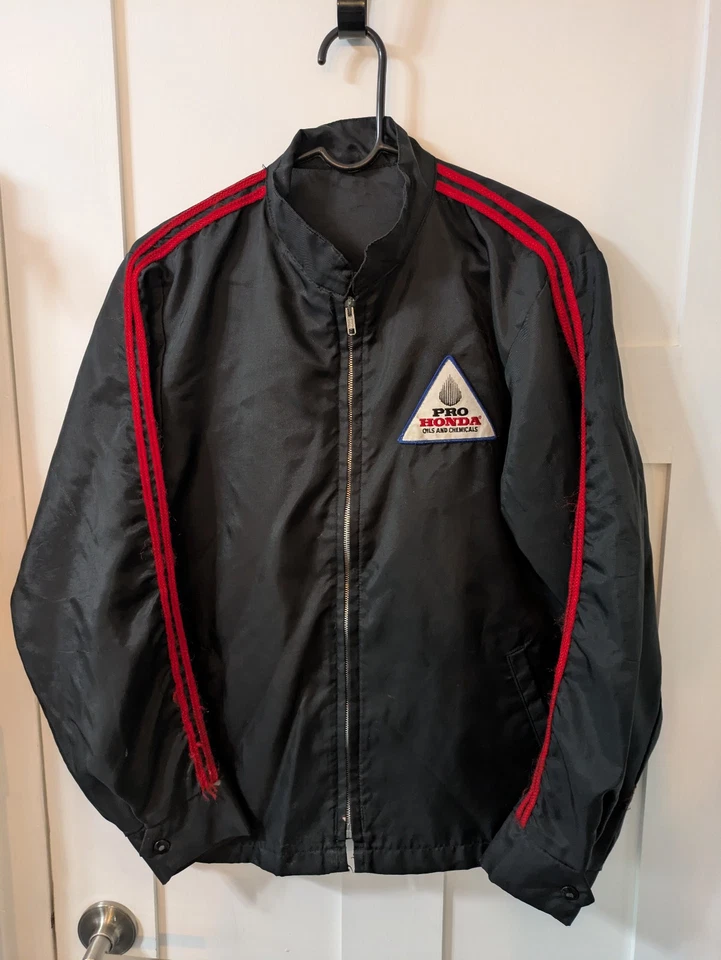 本田 Pro Oils & Chemicals 轻量级休闲摩托车车间夹克 LRG — 第 4/4 张图片