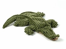 Folkmanis Alligator Crocodile Hand Puppet w/Plastic Teeth, 24" long