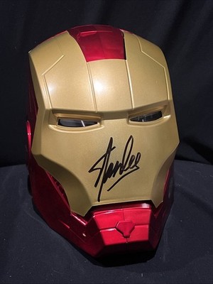 Stan Lee Signed Autographed Full Size Helmet Iron Man  Excelsior Hologram