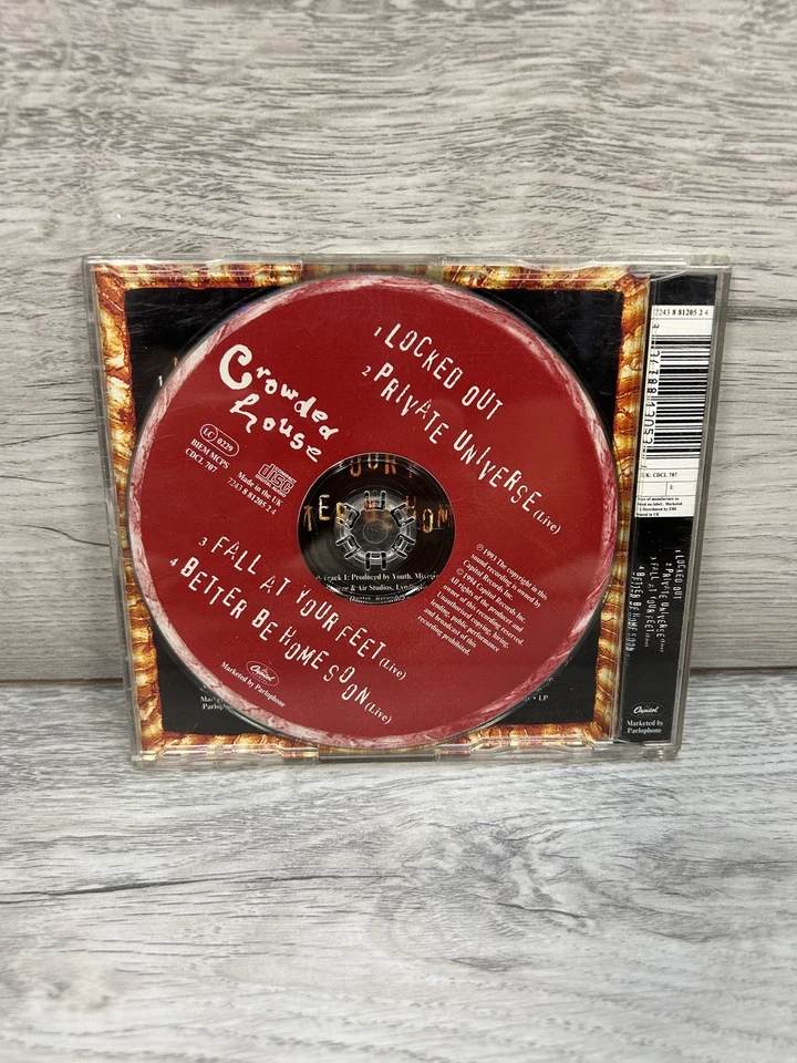 Crowded house - Locked out Pt 2 Single CD 4 Tracks Pop Rock  - Image 2 of 2
