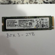 Samsung PM981a 2TB NVMe M.2 SSD MZ-VLB2T0B / MZVLB2T0HALB-000L7