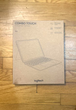 New Logitech Combo Touch Keyboard Folio for Apple iPad 9" Oxford Gray