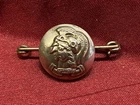 WW1/2 28th London Regiment Artist Rifles Button Broached w/fixing