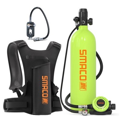 1.9L Scuba Tank Lung Tank,Diving Tank,30-35Min Travel Diving Equipment Use