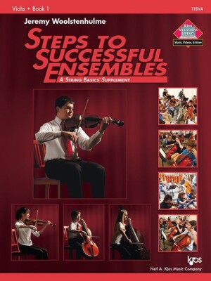 STEPS TO SUCCESSFUL ENSEMBLES VIOLA BOOK 1 STRING BASICS SUPPLEMENT KJOS NEW
