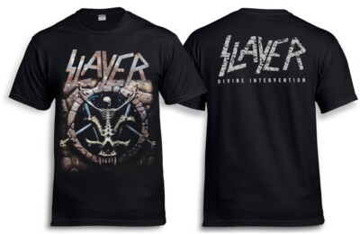 SLAYER-Divine Intervention Black T-Shirt testament | eBay