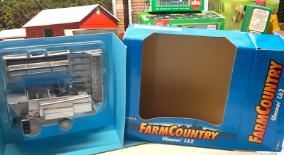 ERTL.1:64.FARM.DEUTZ.ALLIS.GLEANER C-62.AGCO.COMBINE HARVESTER.TWIN OPTION HEADR