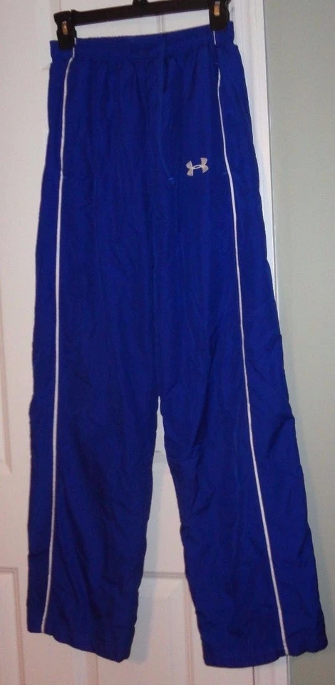 PANTALONES DEPORTIVOS UNDER ARMOUR NIÑOS JÓVENES AZUL TALLA MD Foto 2 de 4