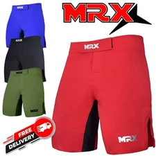 MRX MMA Fight Shorts Cage Fighter Grappling Kick Boxing Muay Thai Men's Short