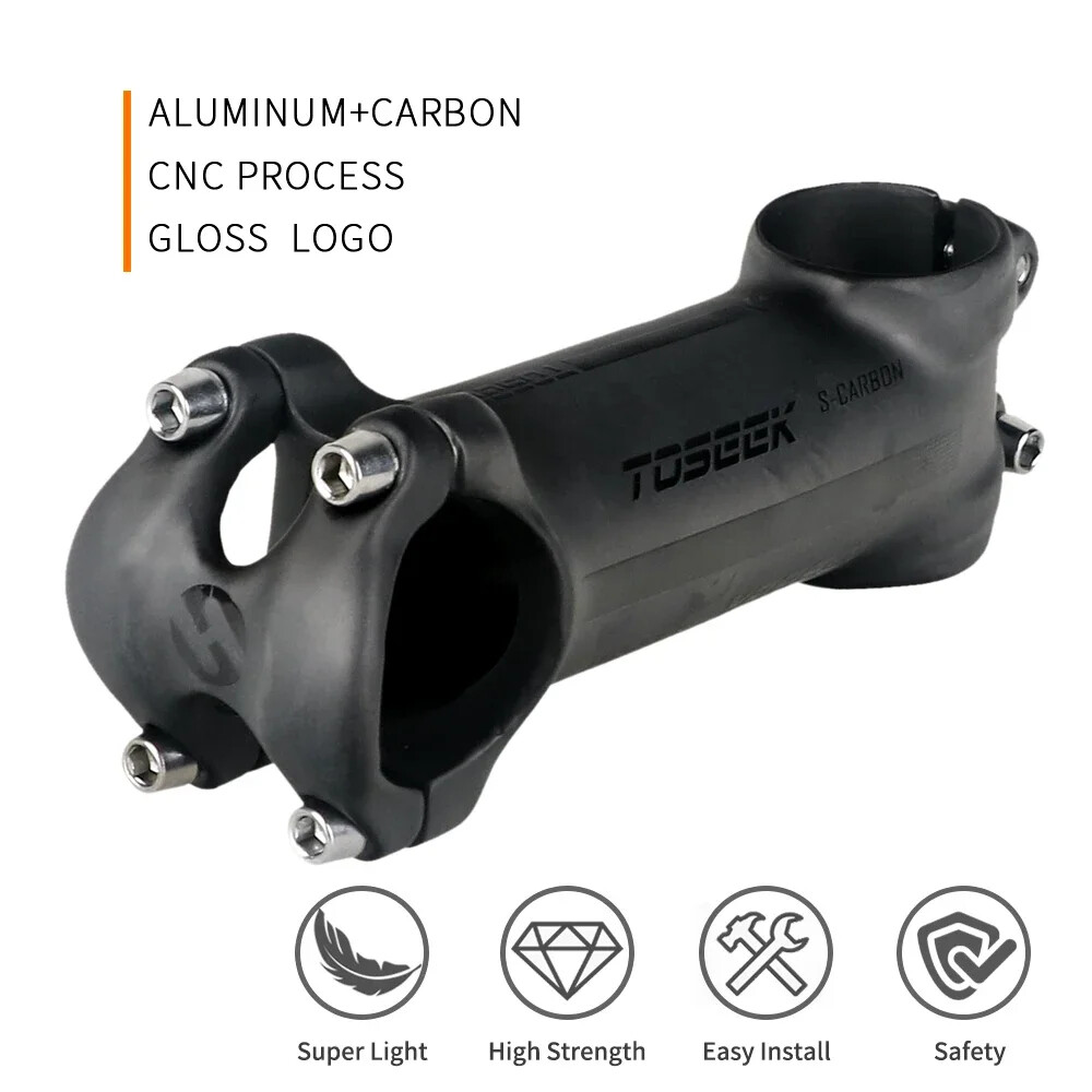 60-110mm Power Mountain Bike Carbon Full Coverage Handlebar Stem