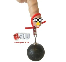 2.6lbs HEAVY Penis Enlarger male hanger hanging weight stretcher not a Pump NEW!