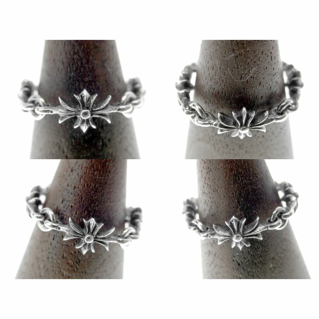 Chrome Hearts CHROME HEARTS TNY E CH PLS RING Tiny E Plus Silver