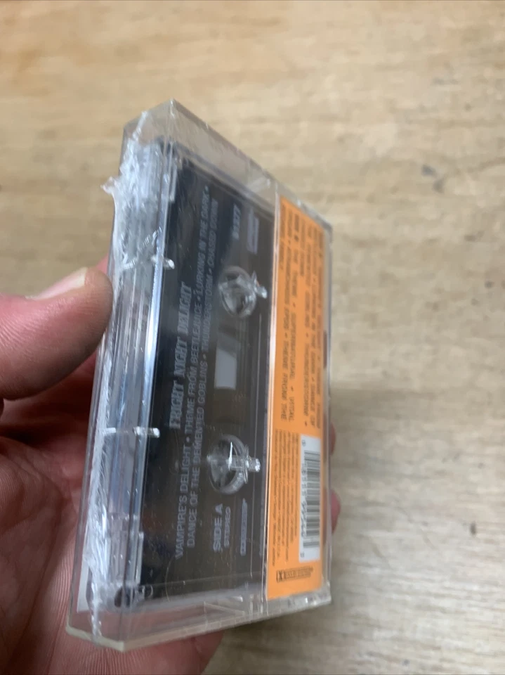 FRIGHT NIGHT DELIGHT Cassette Tape 1999 Halloween Themes Sounds Roy Shakked - Image 2 of 2