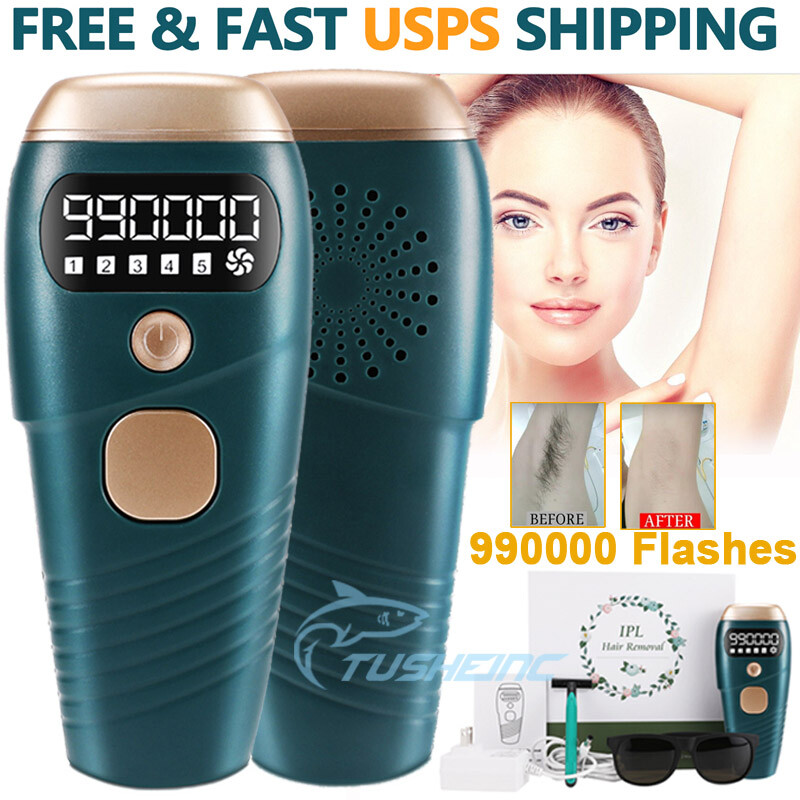 990,000 Flashes IPL Hair Removal Laser Permanent Painless Epilator Body