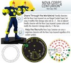 Heroclix Marvel Nova Corps Lot! Steve Rogers #061, — photo 4