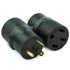 RV Electrical Adapter 50 Amp Female to 30 Amp Male 50A Female to 30A Male Round