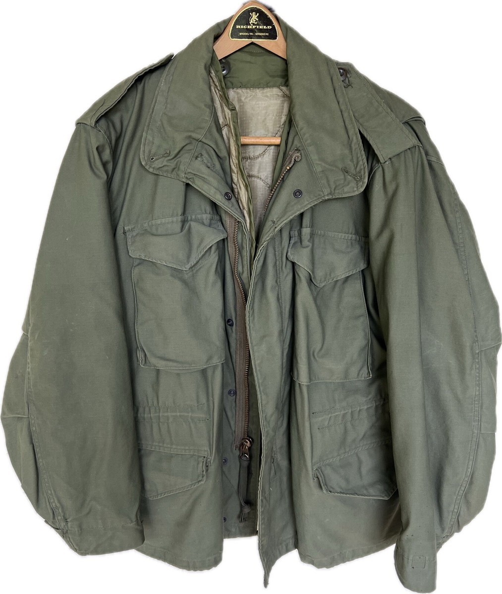 1975 US Army M-65 Vietnam Era Field Jacket Size MS | eBay